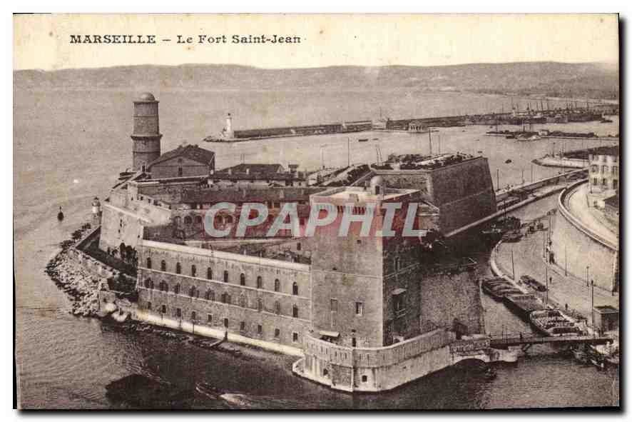 CPA Marseille le Fort Saint Jean 