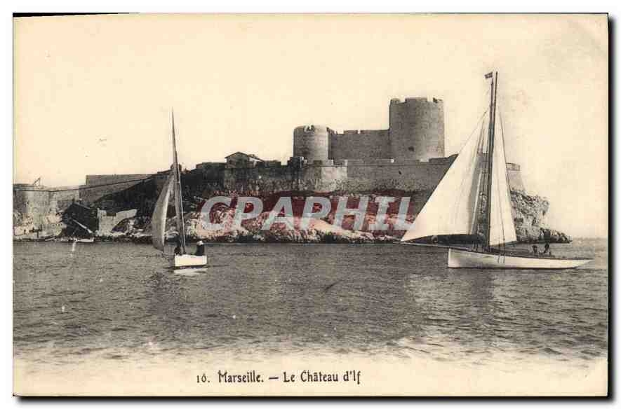 CPA Marseille le chateau d'If