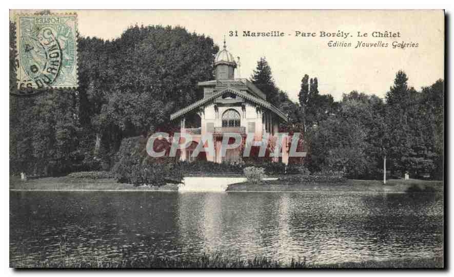 CPA Marseille Parc Borely le Chalet 