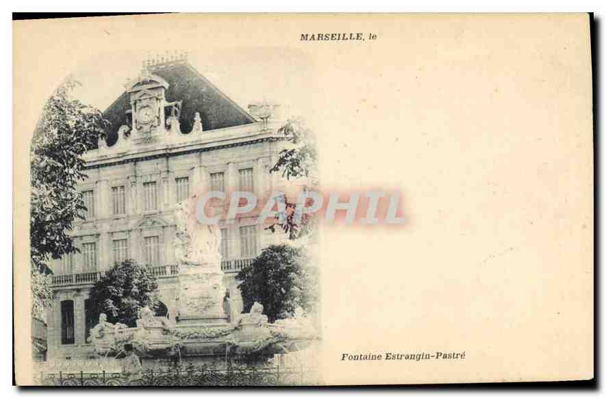 CPA Marseille Fontaine Estrangin Pastre 