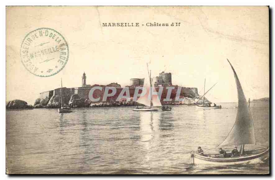 CPA Marseille chateau d'If 