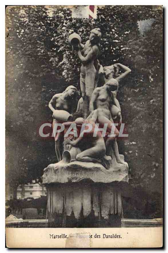 CPA Marseille Fontaine des Danaides 