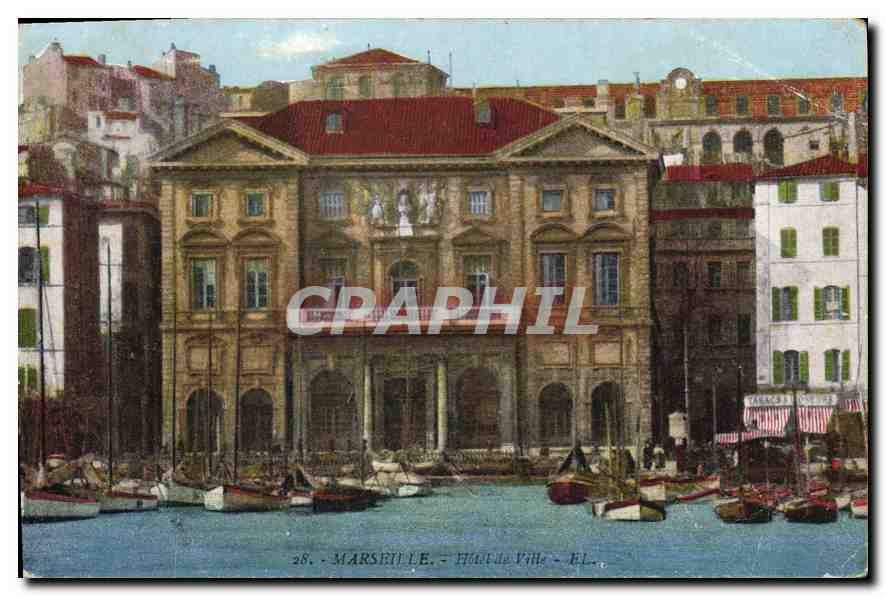 CPA Marseille hotel de Ville 