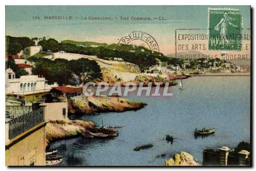 CPA Marseille la Corniche 