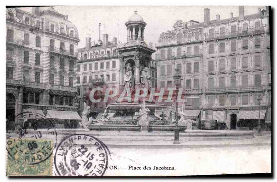 CPA Lyon place des Jacobins 