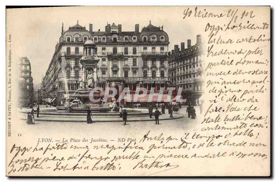 CPA Lyon la place des jacobins 