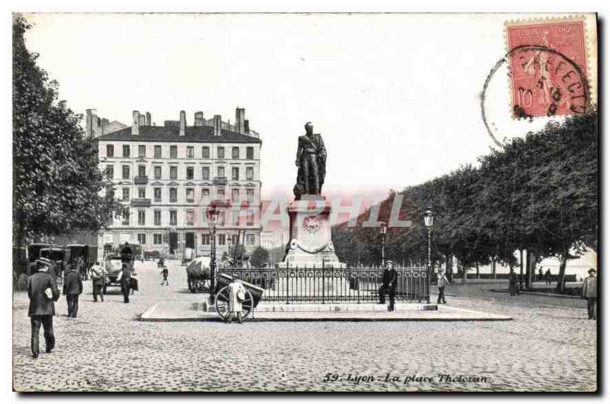 CPA Lyon La Place Tholozun 