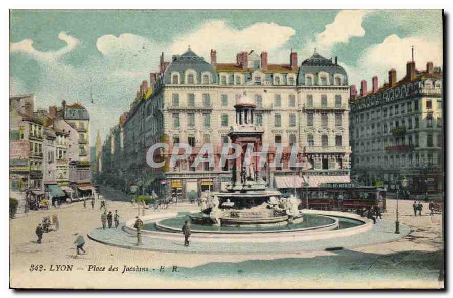 CPA Lyon Place des Jacobins 