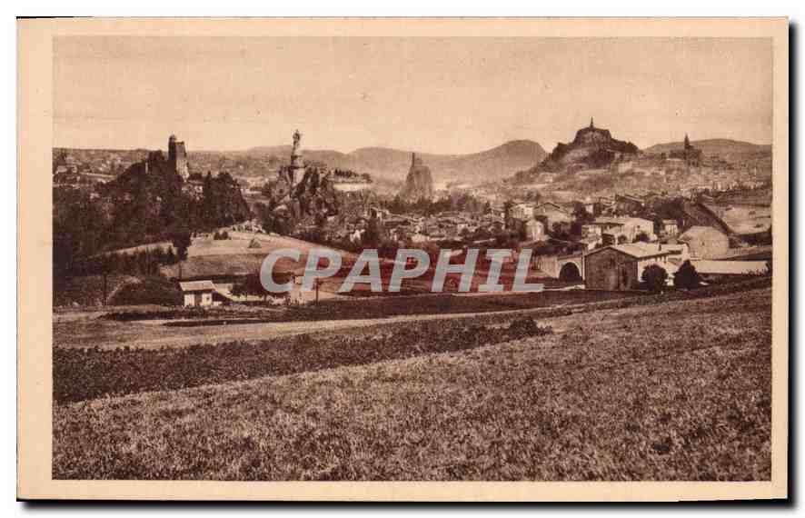 CPA Le Puy Les Quatre Rochers 