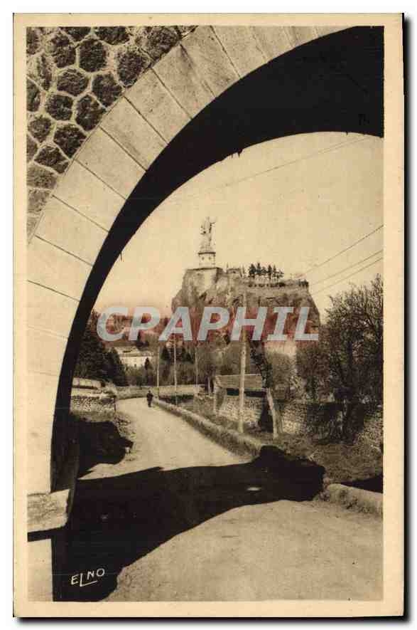 CPA Le Puy en Velay Hte Loire Le Rocher d'Espaly Saint Joseph