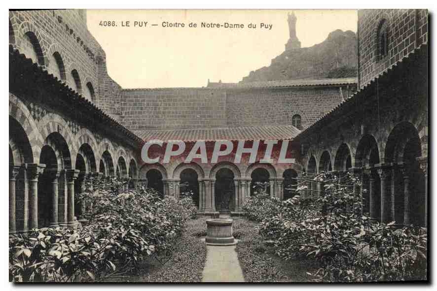 CPA Le Puy Cloitre de Notre Dame du Puy 