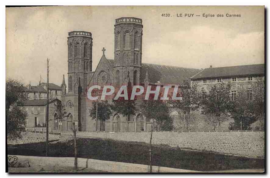 CPA Le Puy Eglise des Carmes 