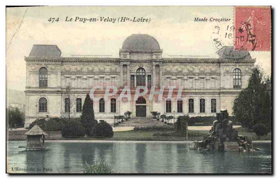 CPA Le Puy en Velay Hte Loire  Musee Crozatier