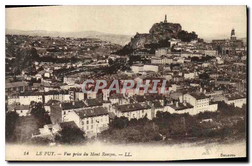 CPA Le Puy Vue prise du Mont Ronzon 