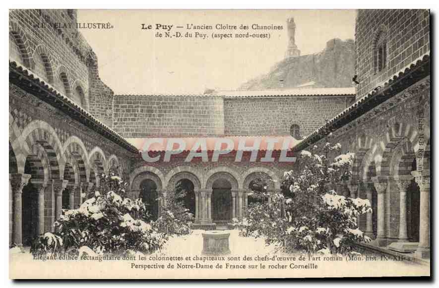 CPA Le Puy L'ancien Cloitre des Chanoines 