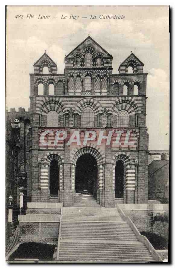 CPA Hte Loire Le Puy La Cathedrale 