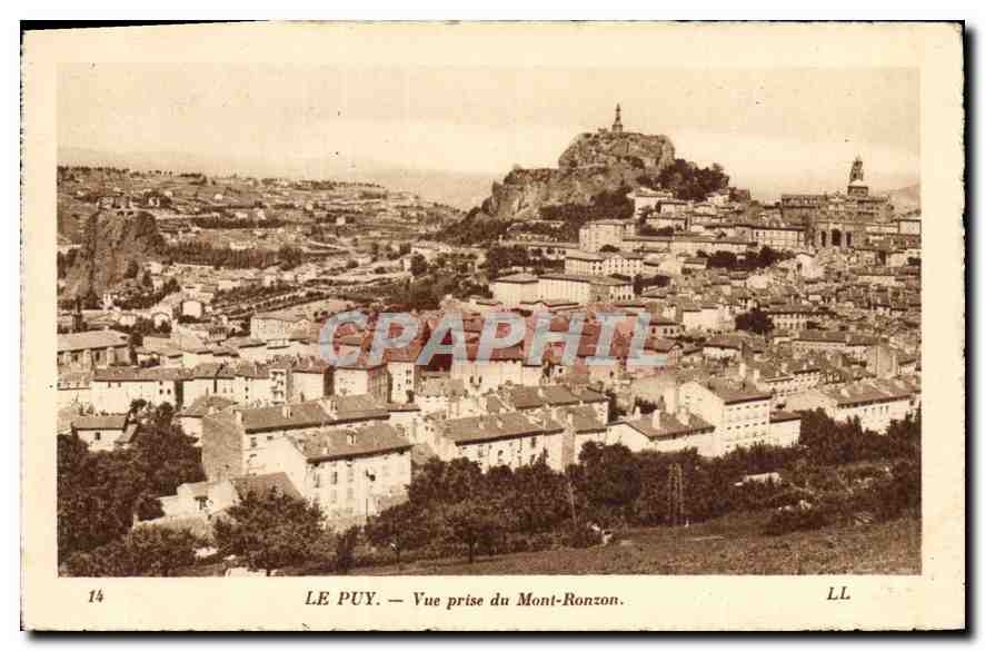 CPA Le Puy Vue prise du Mont Ranzon 
