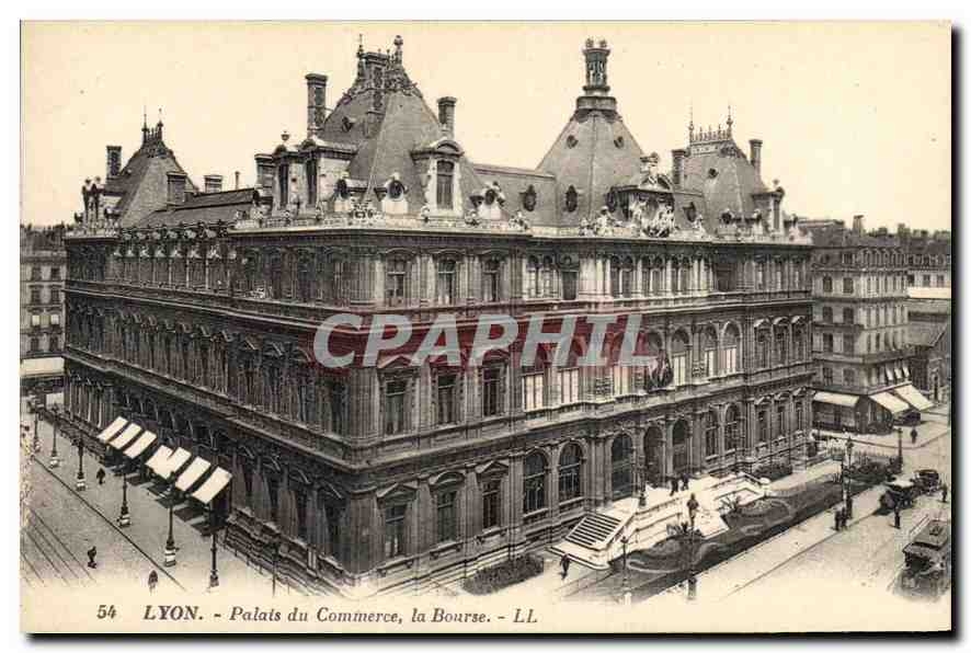 CPA Lyon Palais du Commerce La Bourse 