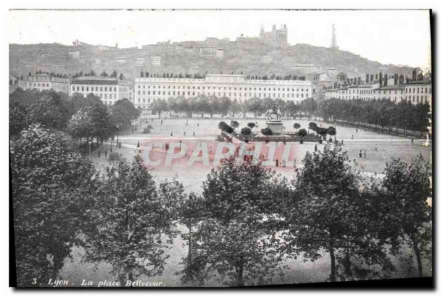 CPA Lyon Place Bellecour 