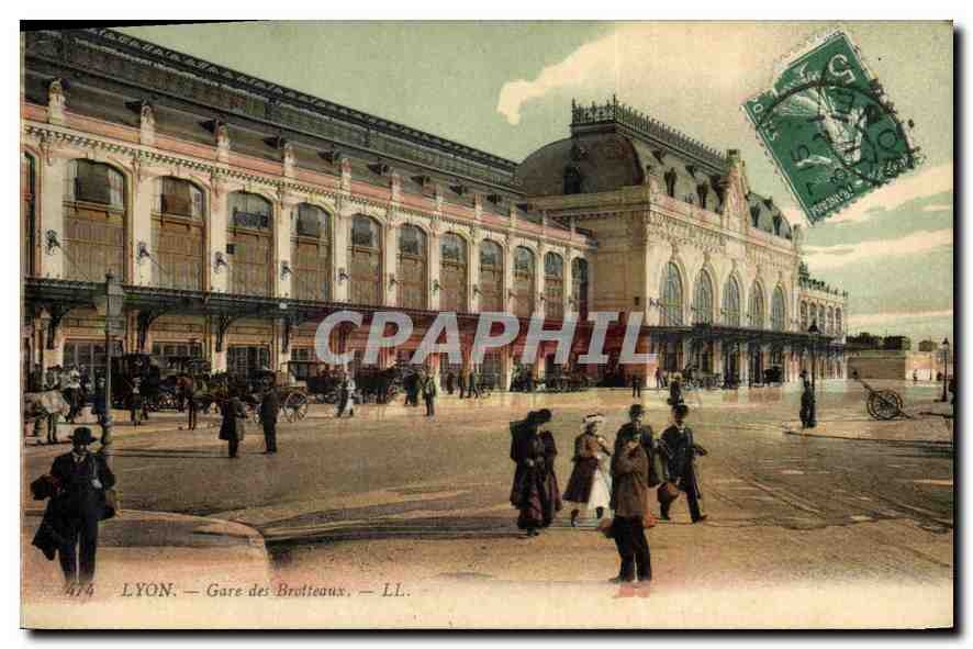 CPA Lyon Gare des Brotteaux 
