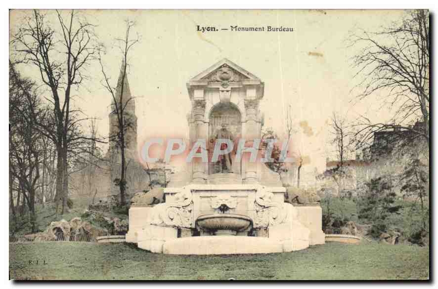 CPA Lyon Monument Burdeau 