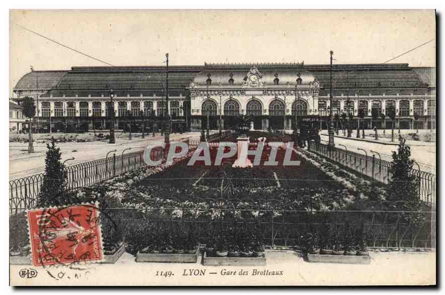 CPA Lyon Gare des Brotteaux 
