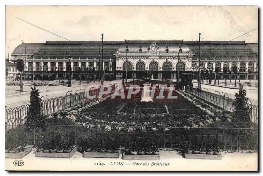 CPA Lyon Gare des Brotteaux 