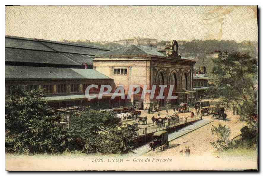 CPA Lyon Gare de Perrache 