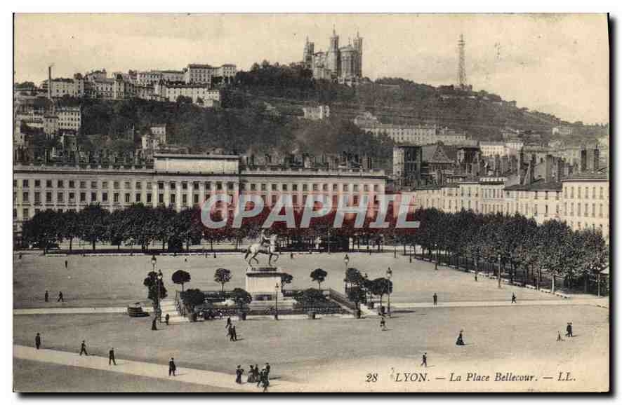 CPA Lyon La Place Bellecour 