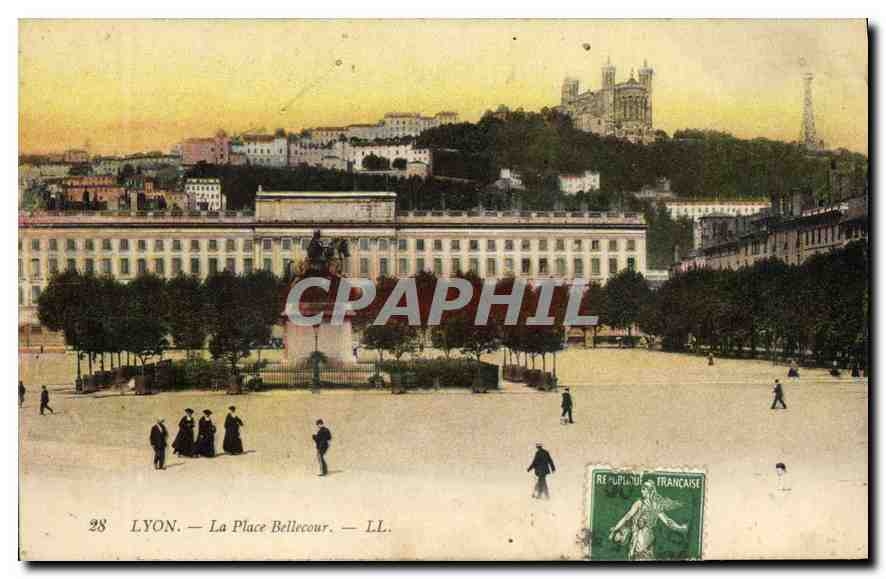 CPA Lyon La Place Bellecour 