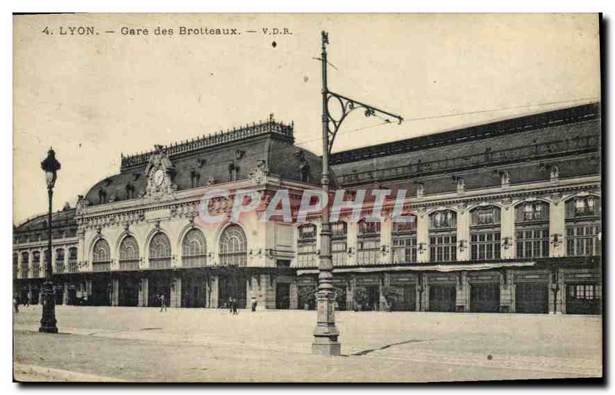 CPA Lyon Gare des Brotteaux 