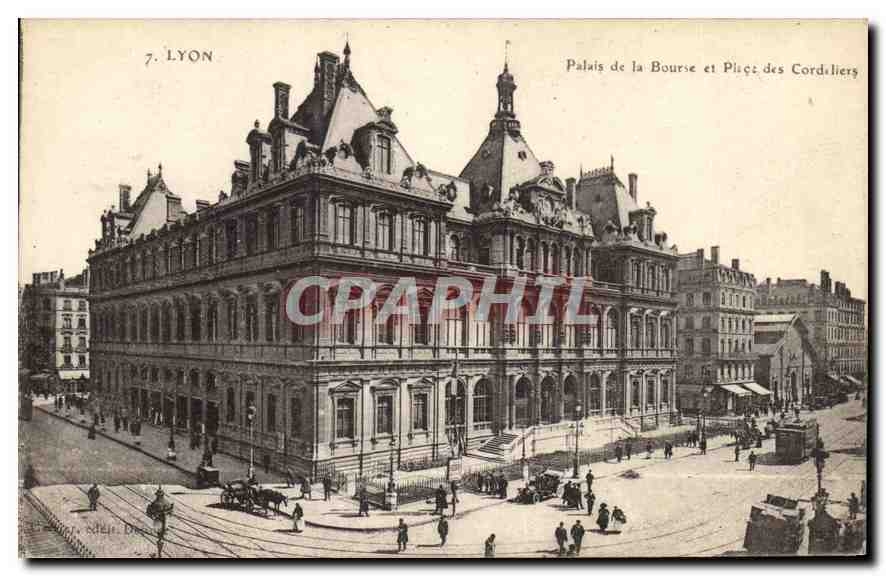 CPA Lyon Palais de la Bourse 