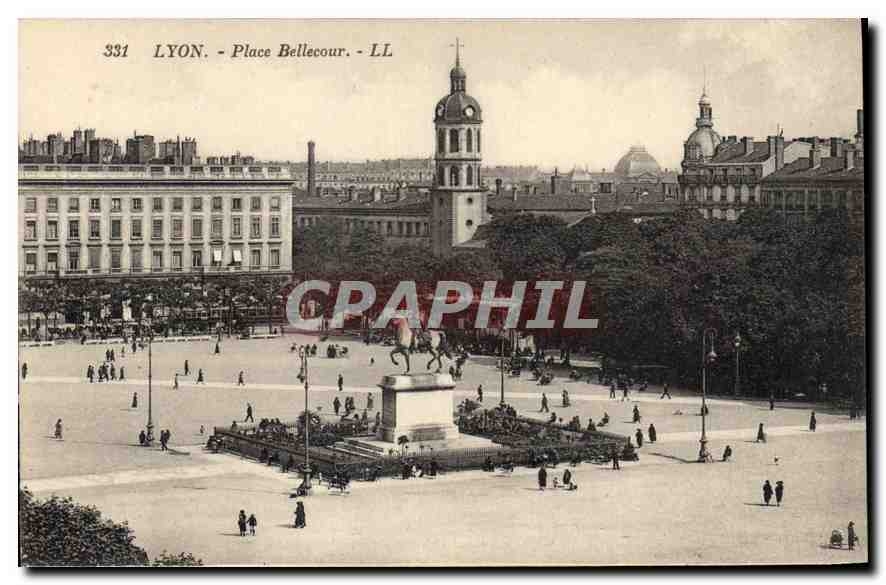 CPA Lyon Place Bellecour 