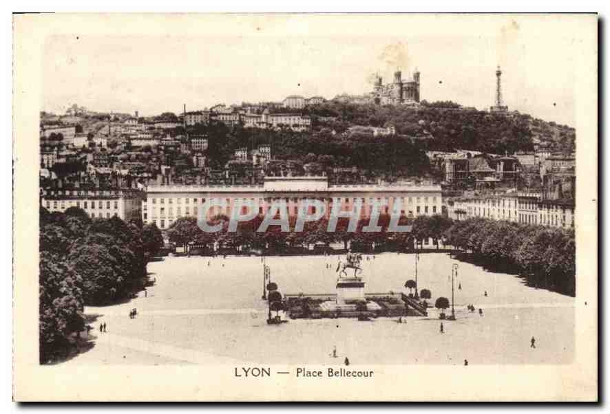 CPA Lyon Place Bellecour 