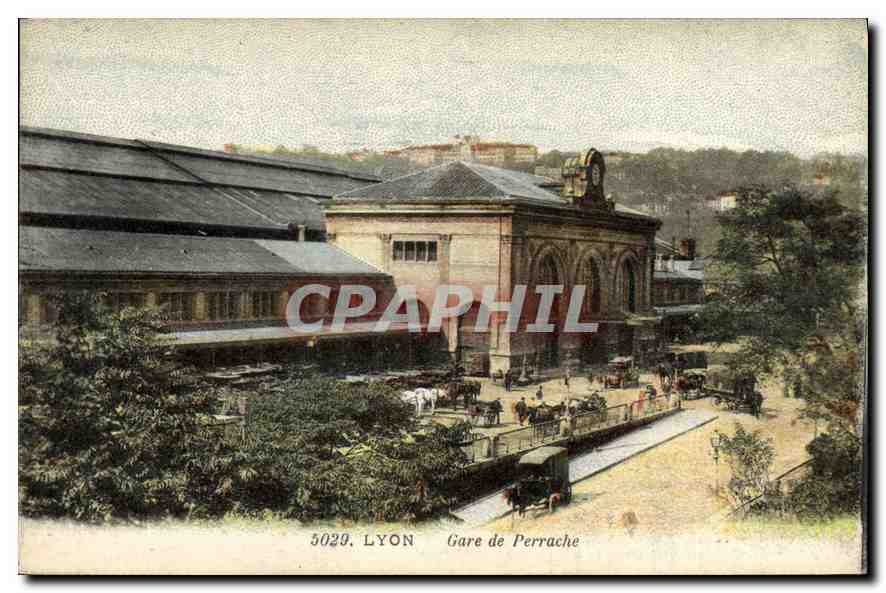 CPA Lyon Gare de Perrache 