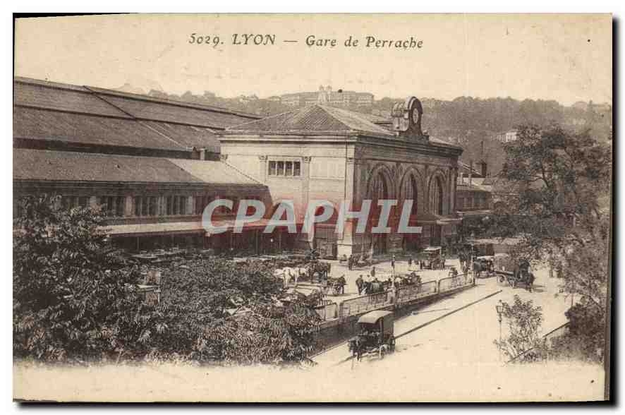 CPA Lyon Gare de Perrache 