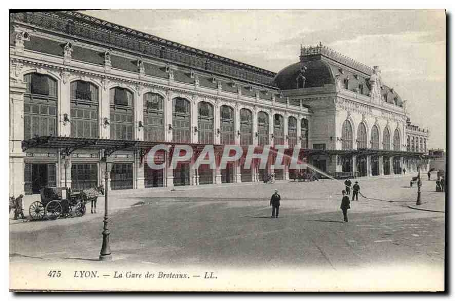 CPA Lyon La Gare des Brotteaux 