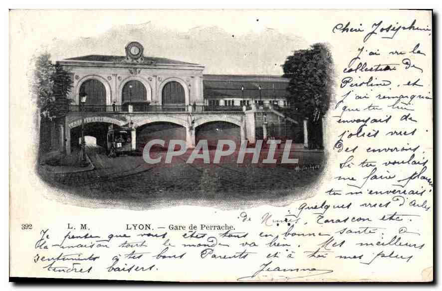 CPA Lyon Gare de Perrache 