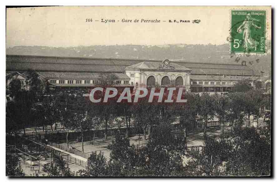 CPA Lyon Gare de Perrache 