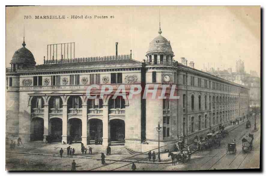 CPA Marseille Hotel des Postes 