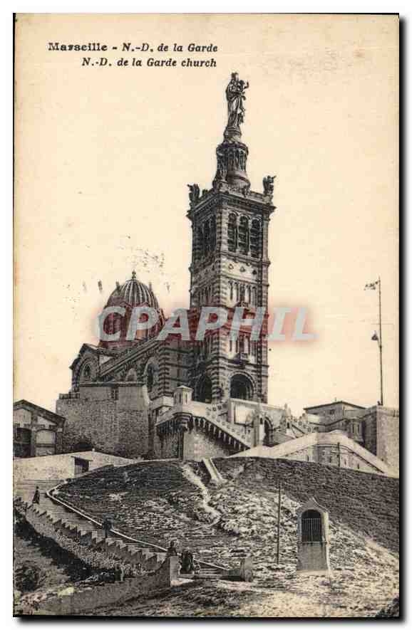 CPA Marseille N D de la Garde 