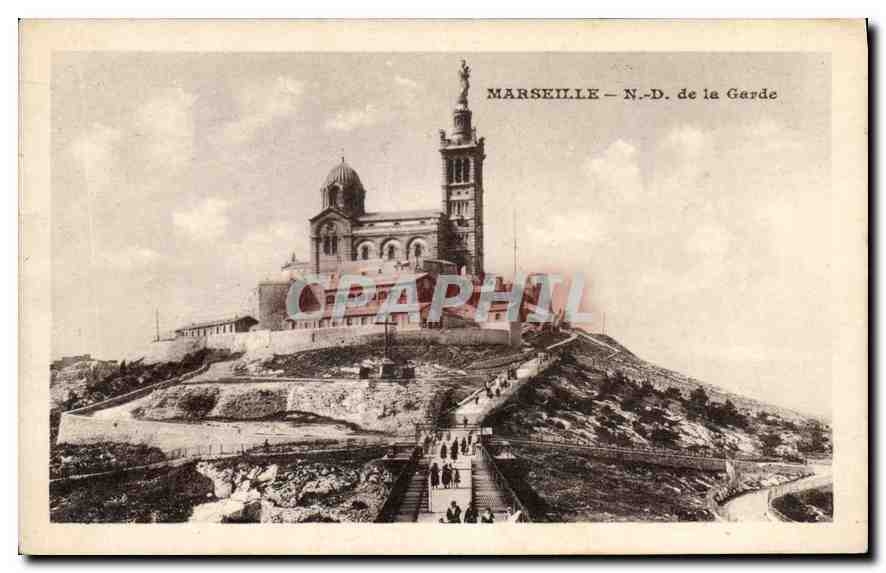 CPA Marseille N D de la Garde 