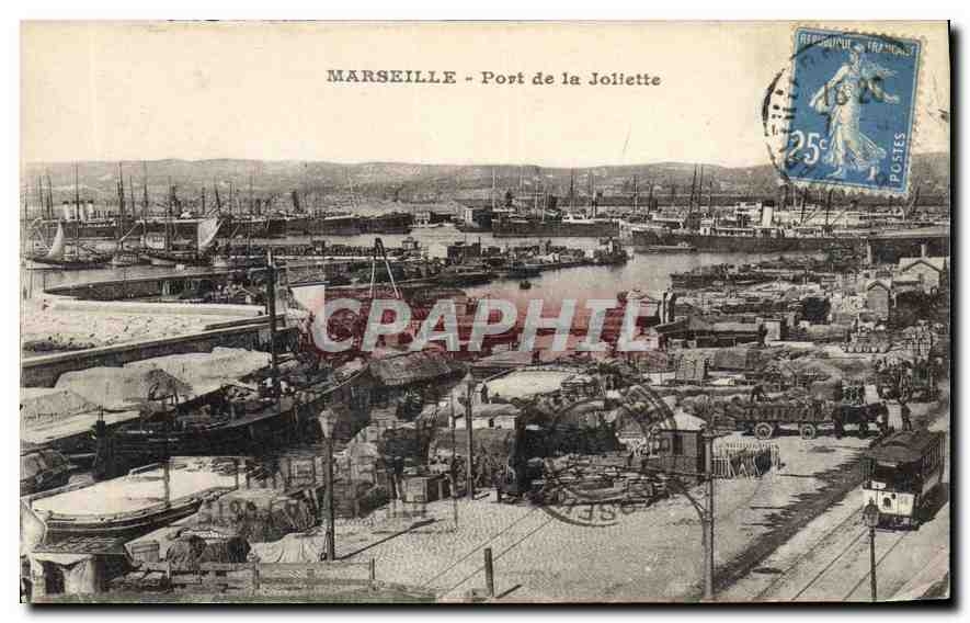 CPA Marseille Port de la Joliette 