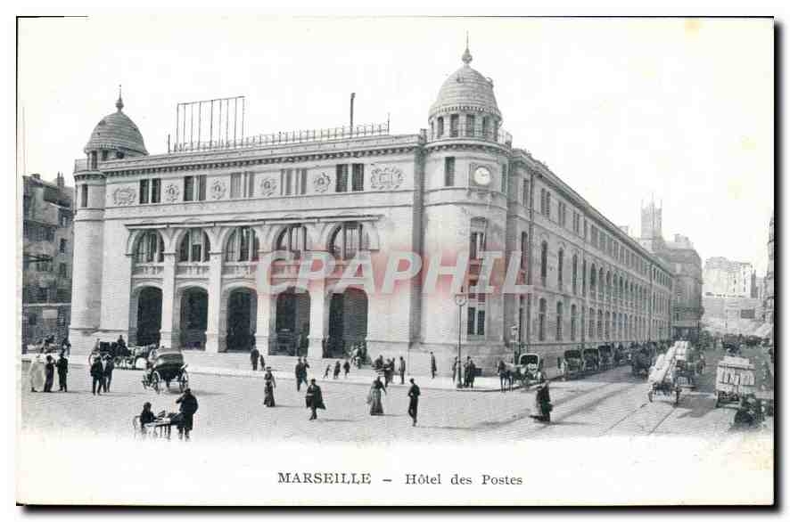 CPA Marseille Hotel des Postes 