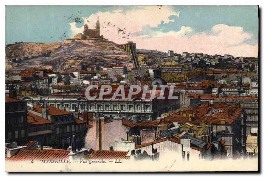 CPA Marseille Vue generale 