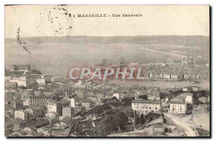 CPA Marseille Vue generale 