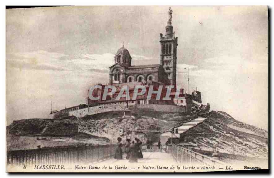 CPA Marseille Notre Dame de la Garde 