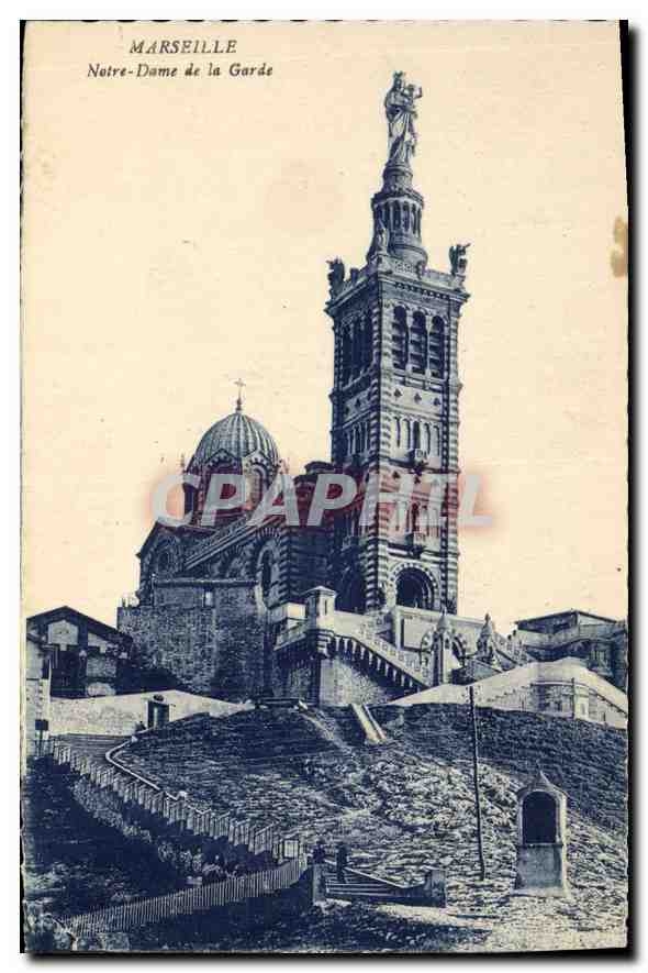 CPA Marseille Notre Dame de la Garde 
