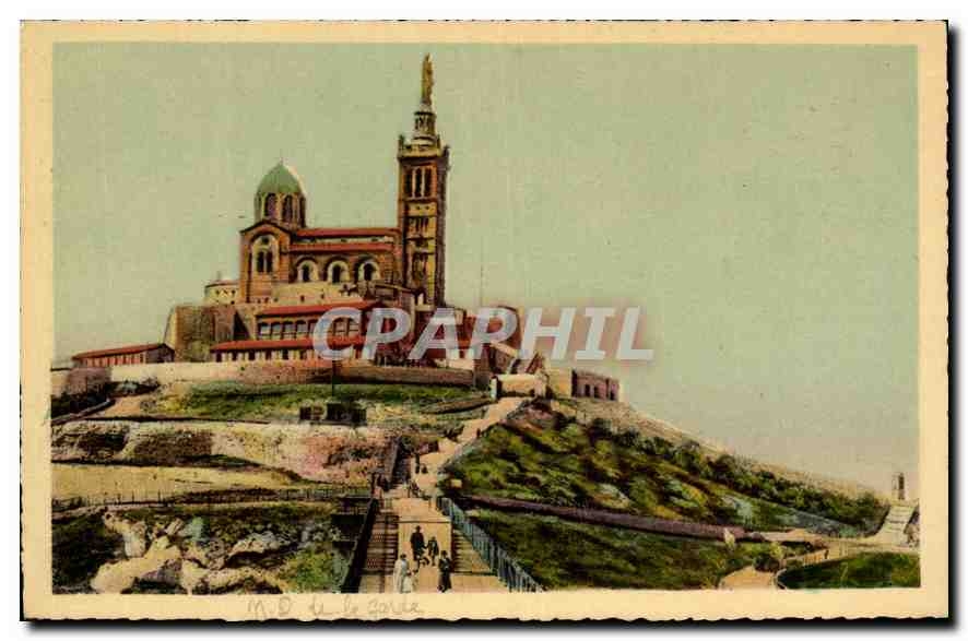 CPA Marseille Notre Dame de la Garde 