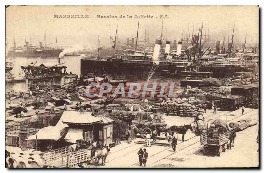 CPA Marseille Bassins de la Joliette 